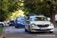 Policajné zabezpečenie návštevy ministra obrany Fínskej republiky