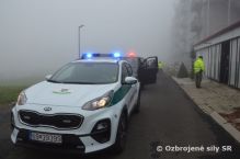 Policajné zabezpečenie návštevy ministrov obrán krajín V4