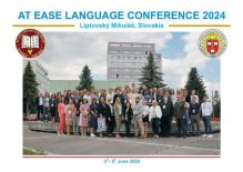 Jazyková konferencia „AT EASE 2024“