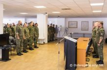 Slávnostný nástup k 80. výročiu SNP a 32. výročiu prijatia ústavy SR