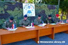 Mnohonárodný prápor vojenskej polície NATO zahájil cvičenie na Lešti BLACK BEAR 2011