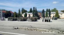 Slávnostný nástup vojakov odchádzajúcich do operácie EUFOR - ALTHEA