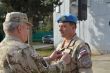 Udelenie medailí k 25. výročiu vzniku Ozbrojených síl Slovenskej republiky v operácii UNFICYP