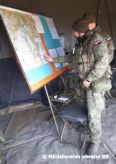 Bojové školské streľby mínometných jednotiek a predsunutých pozorovateľov 1.mechanizovanej brigády