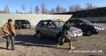 Spoločný výcvik príslušníkov OKMVaK Vlkanová - Hronsek