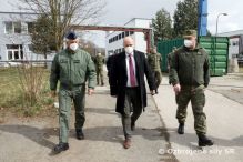 Pracovný výjazd ministra obrany SR vo vzdušných silách
