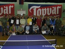 Stolnotenisov turnaj op v Topoanoch