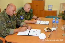 Oficiálna návšteva zástupcu náčelníka Vojenskej polície Českej republiky 