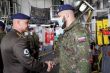 Vyplávanie fregaty nemeckého námorníctva z mesta Wilhelmshaven