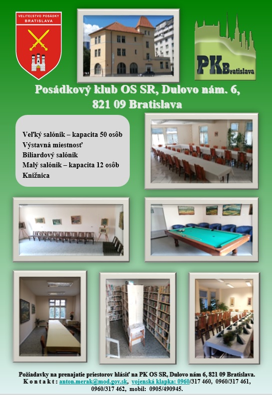 Posádkový klub BA ponuka