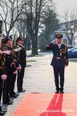 Rozlúčka so zástupcom veliteľa čestnej stráže