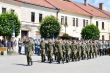 Slávnostný nástup pri príležitosti vyslania do operácie Predsunutá prítomnosť Lotyšsko