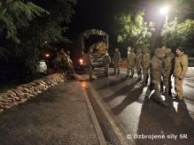 Nasadenie ženistov pri povodniach