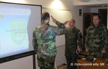 Zástupca veliteľa brigády predstavil zámer plnenia cieľov vo výcvikovom roku 2012