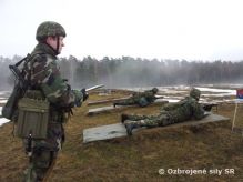 Zdokonažovacia príprava prísluníkov velitežstva 2. mechanizovanej brigády