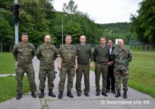 Delegácia AČR zisťovala v Čereňanoch výcvikové možnosti pre českých chemikov
