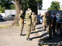 Náčelník generálneho štábu navštívil Prápor logistickej podpory v Prešove