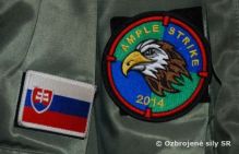 Vzdušné sily OS SR na cvičení AMPLE STRIKE 2014