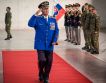 Slávnostný nástup útvaru pri príležitosti odchodu náčelníka VK PSR