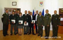 Ocenenie príslušníkov PZ SR