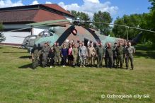 Príslušníci vojenského diplomatického zboru navštívili prešovské krídlo