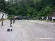 Strelecká príprava príslušníkov Vojenskej polície Trenčín