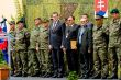 Privítanie príslušníkov ISAF v Topoľčanoch.