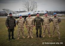 Policajné zabezpečenie slávnostného nástupu privítania jednotky UNFICYP