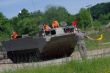 Trebišovskí tankisti prekonali vodnú prekážku na Lešti 3