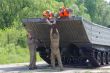 Trebišovskí tankisti prekonali vodnú prekážku na Lešti 3