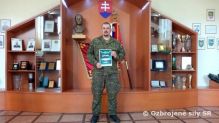 Príslušník shdo „Najlepší radista – KISák 2. mechanizovanej brigády“