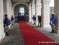 Čestná stráž OSSR privítala nemeckú kancelárku