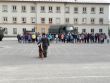 Slávnostný nástup práporu podpory velenia pri príležitosti 75. výročia SNP a 27. výročia Ústavy SR