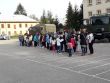 Slávnostný nástup práporu podpory velenia pri príležitosti 75. výročia SNP a 27. výročia Ústavy SR