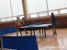 Stolnotenisový turnaj veliteľa taktického krídla Sliač