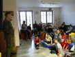Vojaci z práporu CSS v centre pre deti a rodinu
