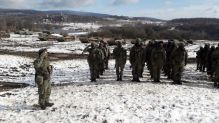 Jednotky 13. mechanizovanej prápornej skupiny cvičili na Lešti