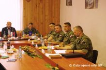 Pracovná návšteva ministra obrany v posádke Michalovce a Trebišov 