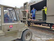 Zabezpečenie materiálu pre operáciu