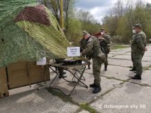 Odborno-taktické cvičenie roty poľných služieb