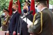 SLÁVA, SLÁVA, SLÁVA - zaznelo v Grasalkovičovom paláci na počesť zapožičania bojových zástav
