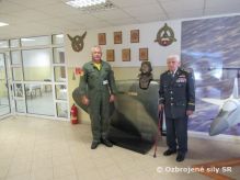 Vojnový veterán armádny generál Emil Boček na návšteve Slovenska