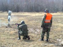 Streľby z ručných zbraní 1. mr 21.zmpr Trebišov