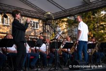 Na Festivale dychových hudieb Valaská opäť nechýbali príslušníci Vojenskej hudby Banská Bystrica