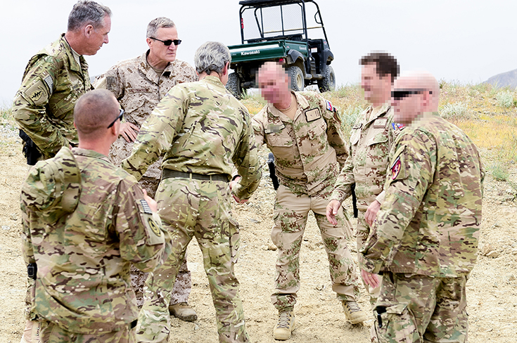 002 Tím SOAG navštívil zástupca veliteľsva NATO SHAPE