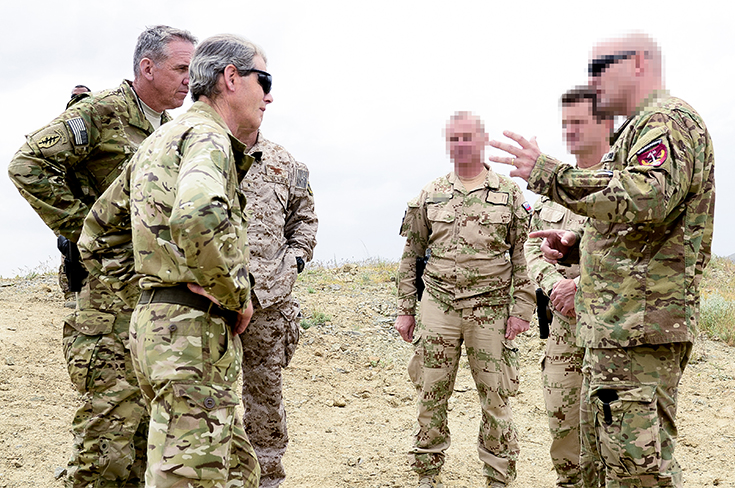 003 Tím SOAG navštívil zástupca veliteľsva NATO SHAPE