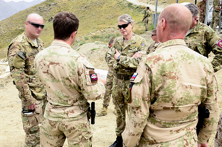 004 Tím SOAG navštívil zástupca veliteľsva NATO SHAPE