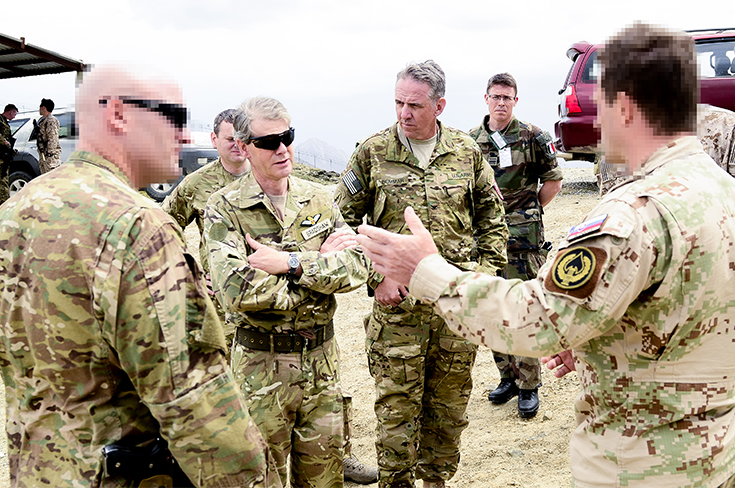 005 Tím SOAG navštívil zástupca veliteľsva NATO SHAPE