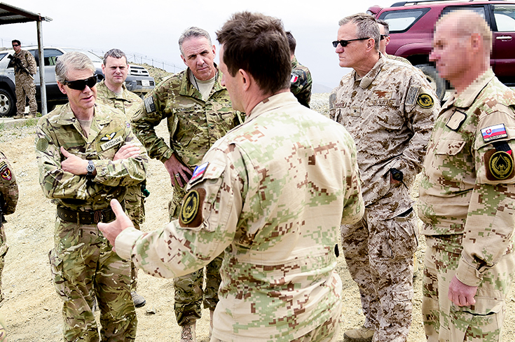 006 Tím SOAG navštívil zástupca veliteľsva NATO SHAPE